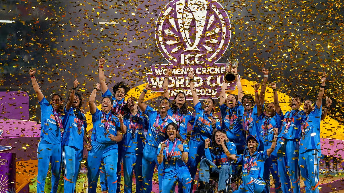 Somewhere, a little girl just picked up a bat after watching them win the World Cup.