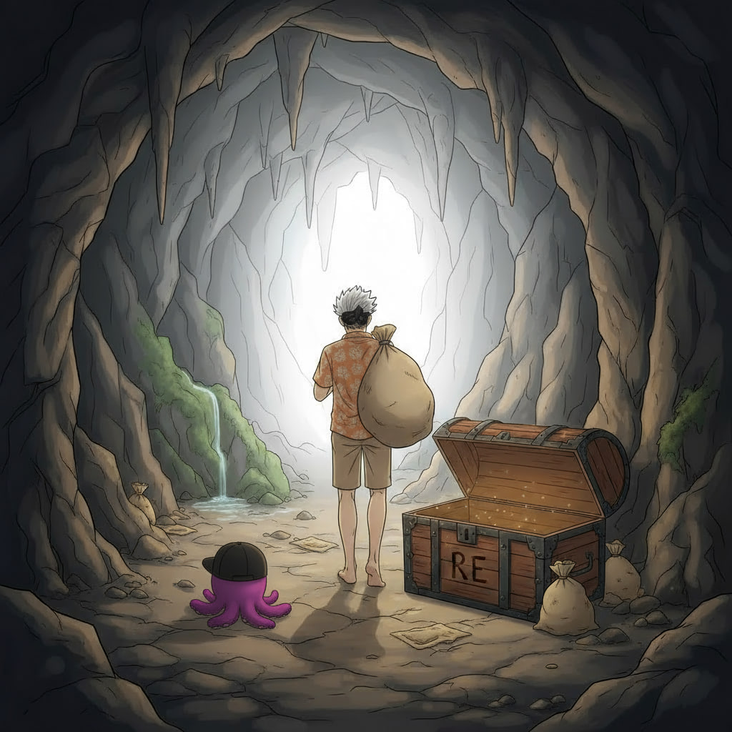 They took the treasure and left just like early users of <a href="/re/">Re</a> might soon do

While most still scroll past, ReProtocol quietly builds the foundation for real yield-backed RWA onchain

Each vault isn’t just numbers it’s actual cash flow from tokenized assets

It’s one of those