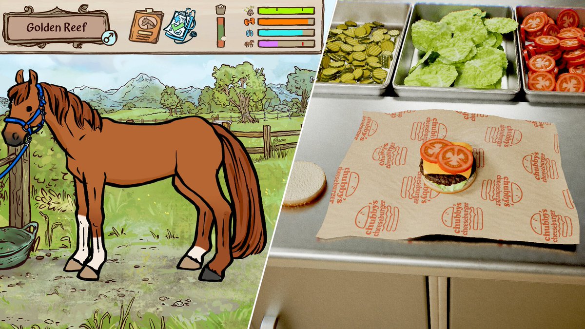 Two Bavarian studios, Thogli Studios and <a href="/pixel_maniacs/">Pixel Maniacs 🔜 ChromaGun 2 Release 12.2</a>, have announced their new game projects around Halloween: A horse game homage, including horse expert <a href="/TheManeQuest/">The Mane Quest - Horses & Video Games</a>, and a horror culinary quest respectively.
gamesmarket.global/cozy-or-spooky…