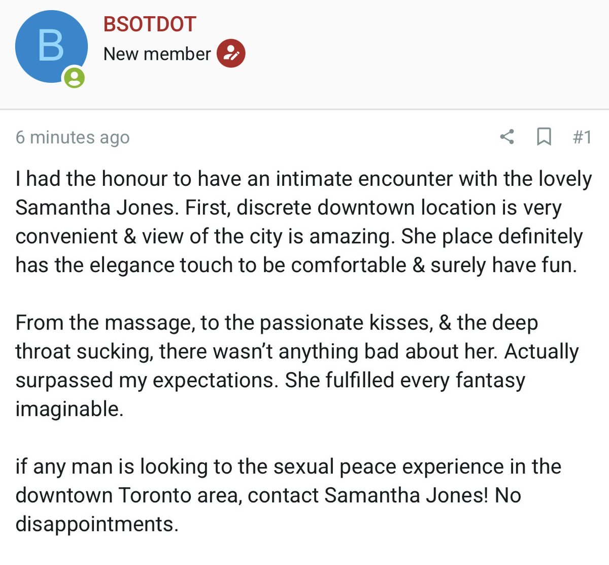 SamJones3699's tweet photo. I love when you review me on #Terb! Thanks babe, so glad you had fun xx https://t.co/q40EJ2fxIM