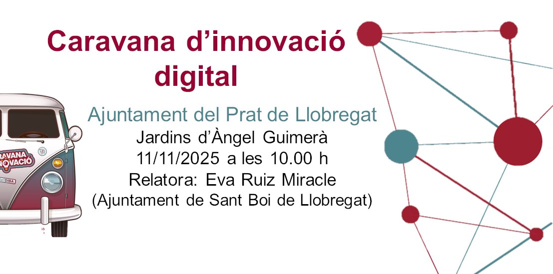 📢 Ja tenim nova parada 🚏 de la #CaravanaInnovació 🚐! "Gestió integrada de plans. Més enllà dels PDFs" #EvaRuiz de l'<a href="/AjSantBoi/">Ajuntament Sant Boi</a> visita l'#AjuntamentdelPrat per parlar 🎙️ de #PlanificacióEstratègica amb <a href="/xavifulla/">Xavier Altafulla</a> i amb <a href="/toni_dorado/">Toni Dorado</a> , de <a href="/SantJoanV/">SantJoanVilatorrada</a> 📊 🔝