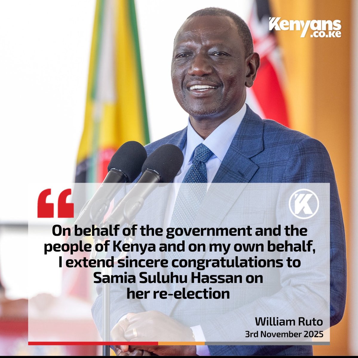 Mr man this opinion is solely yours and does not represent the people of Kenya, you ceased to represent us from June last year.