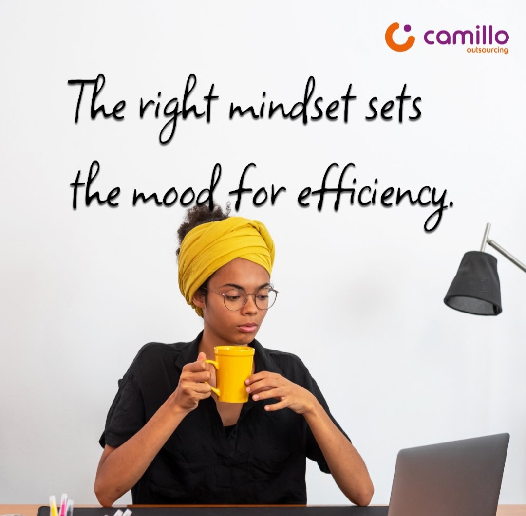 CamilloOutsourc's tweet image. When the mindset is right
Anything can be achieved.

Have a productive week.

#camillo #outsourcingservice #mindset #efficiency #monday