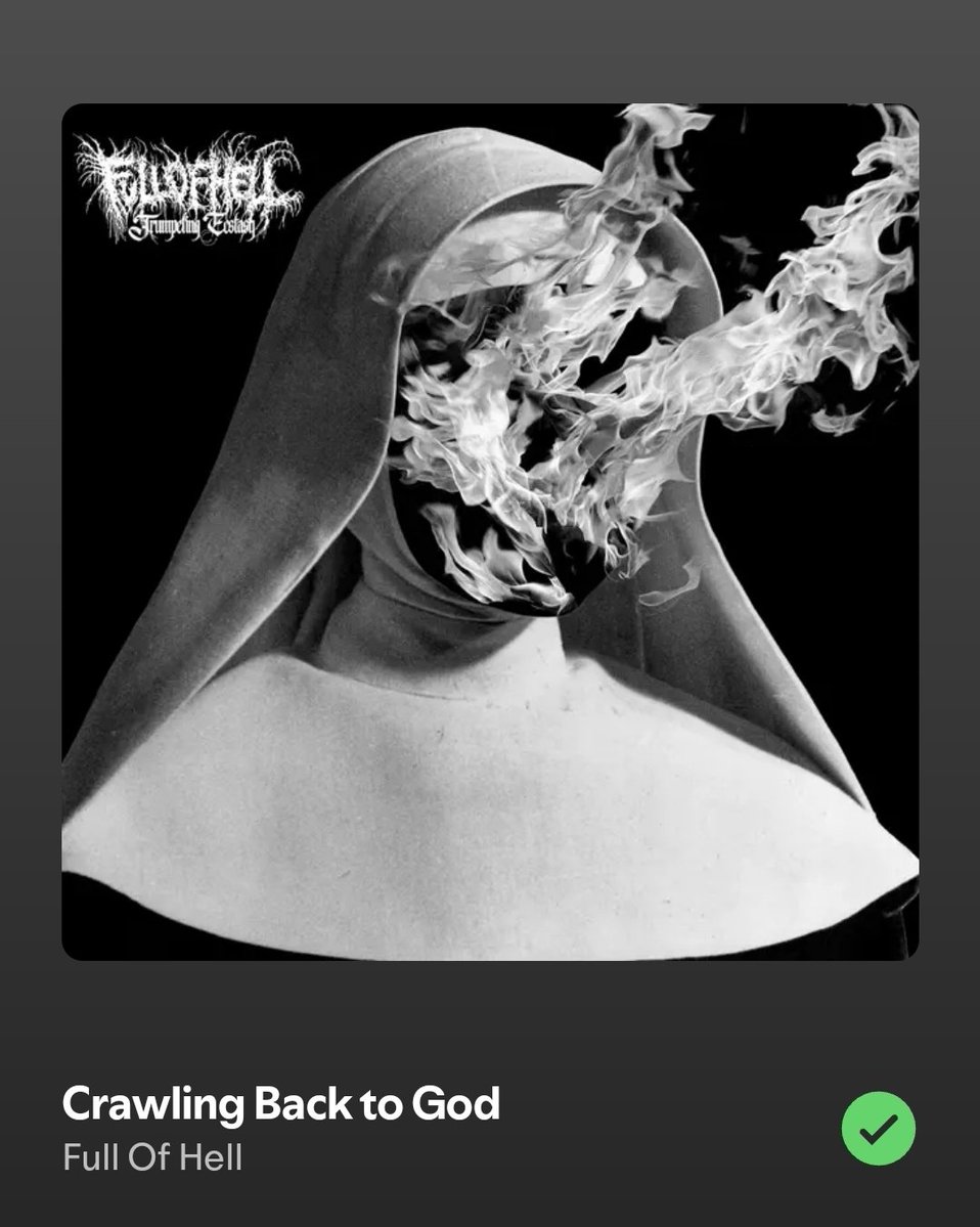 Daily Banger 💣

Full Of Hell - Crawling Back to God