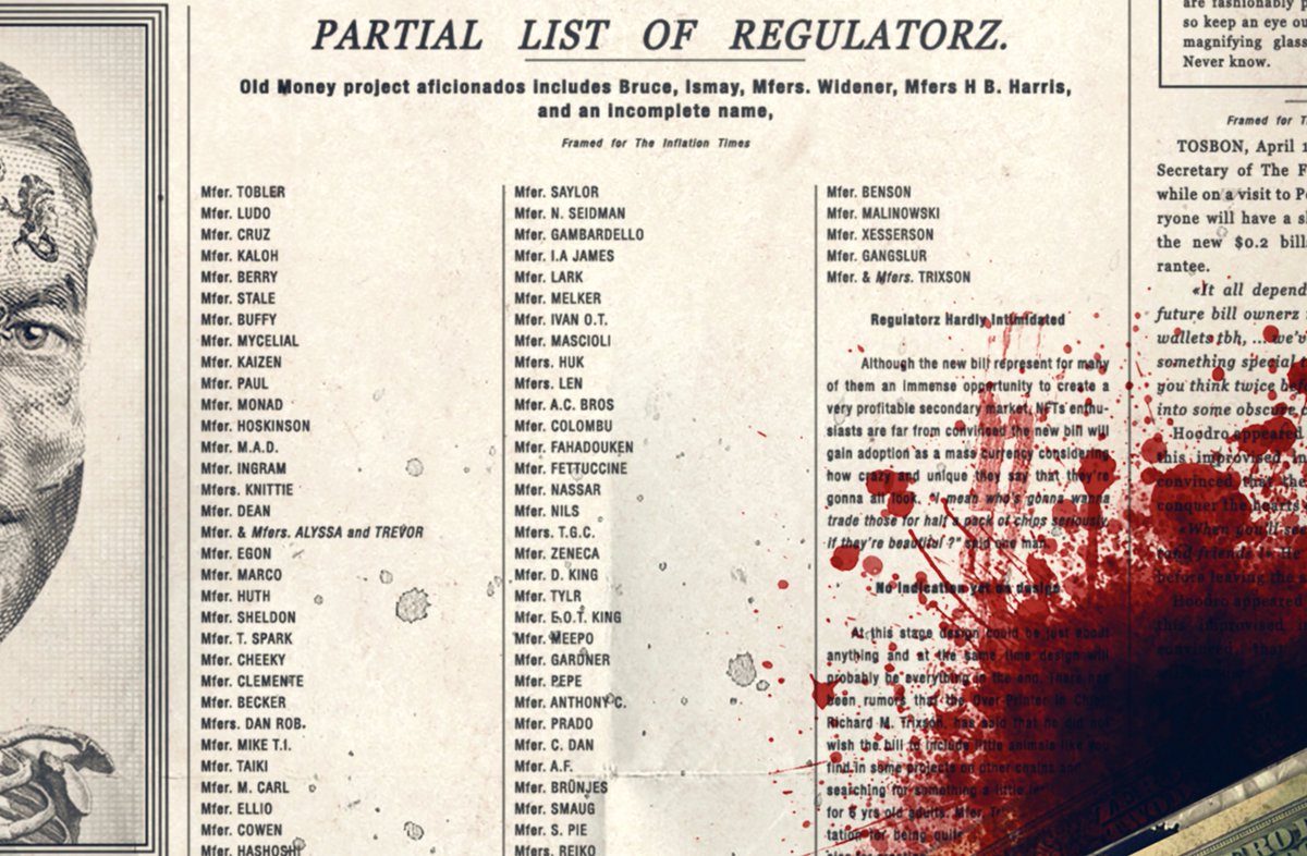 RTrixson's tweet image. 🎂 Dear mfers,

4 years ago today (+24h), on November 2, 2021, The Inflation Times LXI hit the chain.

The first spark that lit this whole crooked, beautiful thing called Old Money.  Since then we’ve printed the inflationary, minted satire, and built a culture out of chaos.

From…