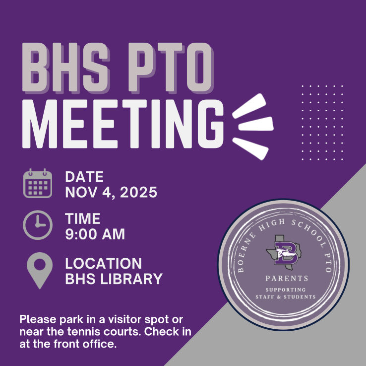 Boerne High School PTO tweet media