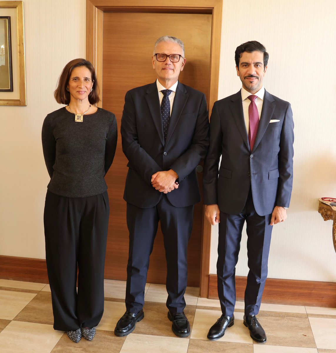 Son Excellence l’Ambassadeur Abdulrahman Aldawood a participé à la réception organisée par l’Ambassade  d'Égypte auprès de la Suisse à l’occasion de l’inauguration du Grand Musée d’Egypte en présence de responsables suisses et de membres du corps diplomatique à Berne.