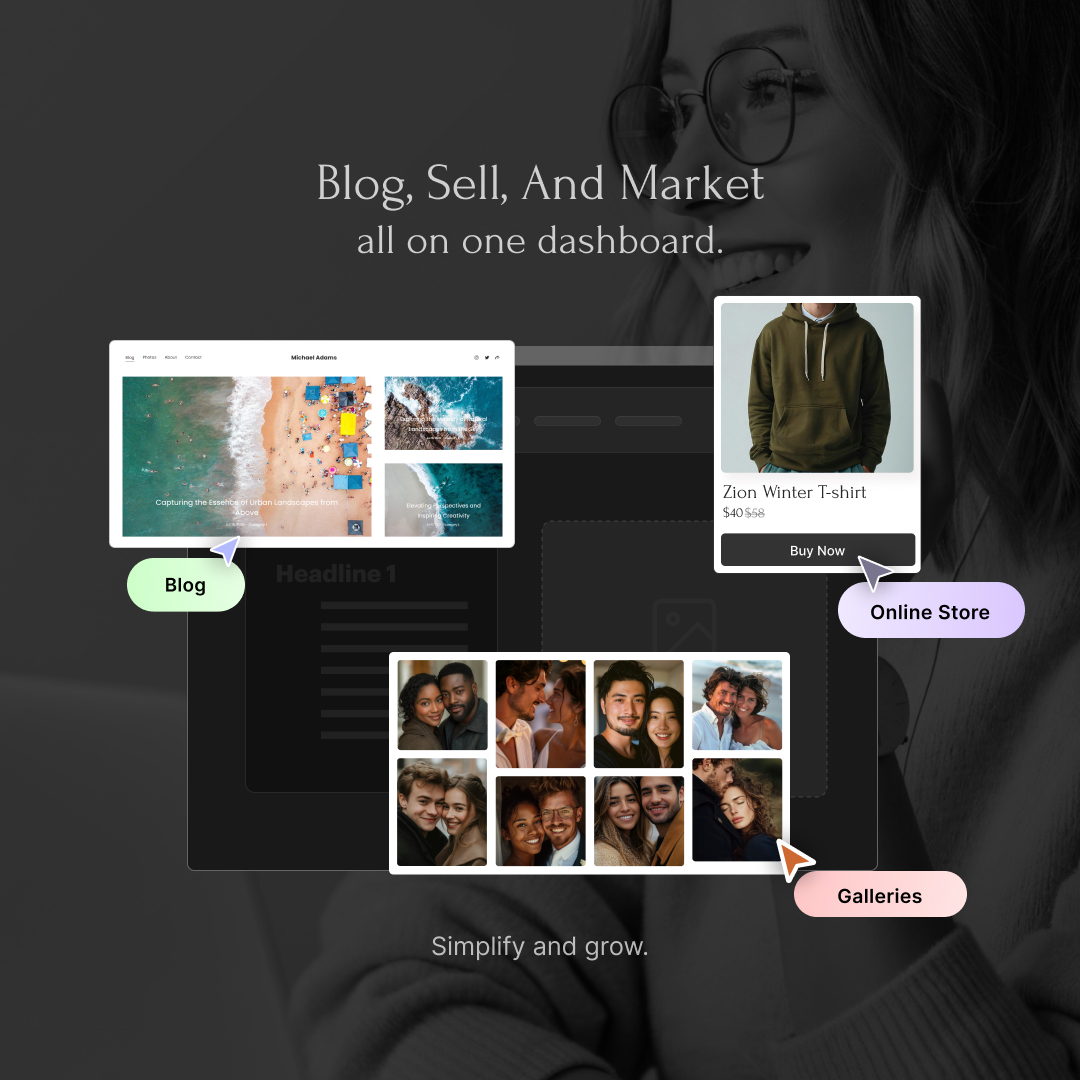 💡 Blog, sell, and market—all on one dashboard. Simplify and grow. 👉 Start today: pixpa.com/?via=social