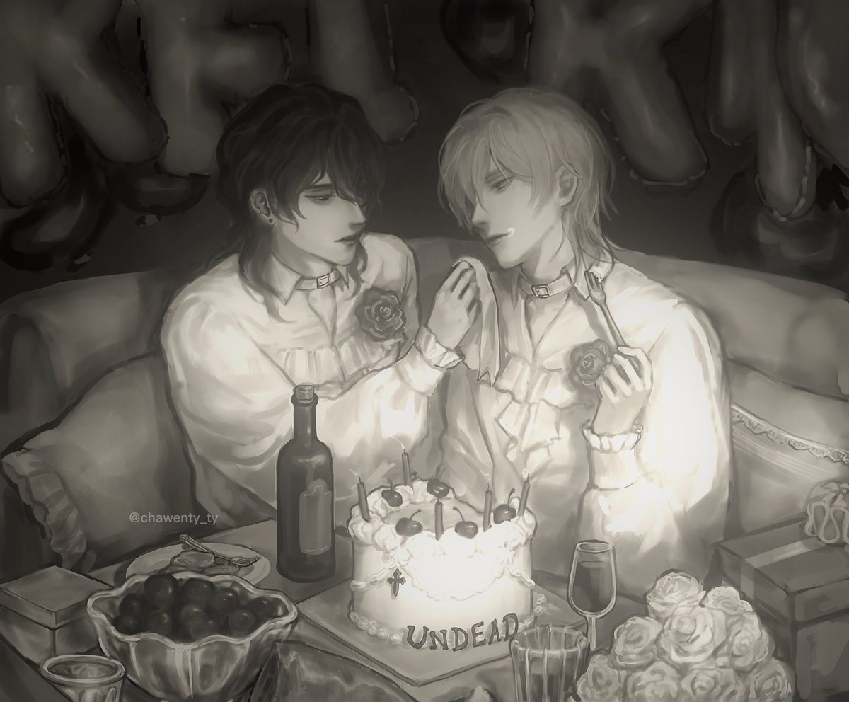 chawenty_ty's tweet photo. 🦇💜💛
#朔間零誕生祭2025 
#羽風薫誕生祭2025 
#reikao #enstars #あんスタ https://t.co/YobHsJOBX1