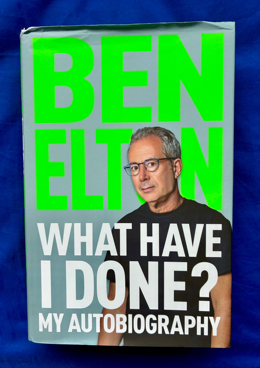 davethompsonha's tweet image. I highly recommend this fascinating autobiography by the brilliant Ben Elton. I&apos;m in it.