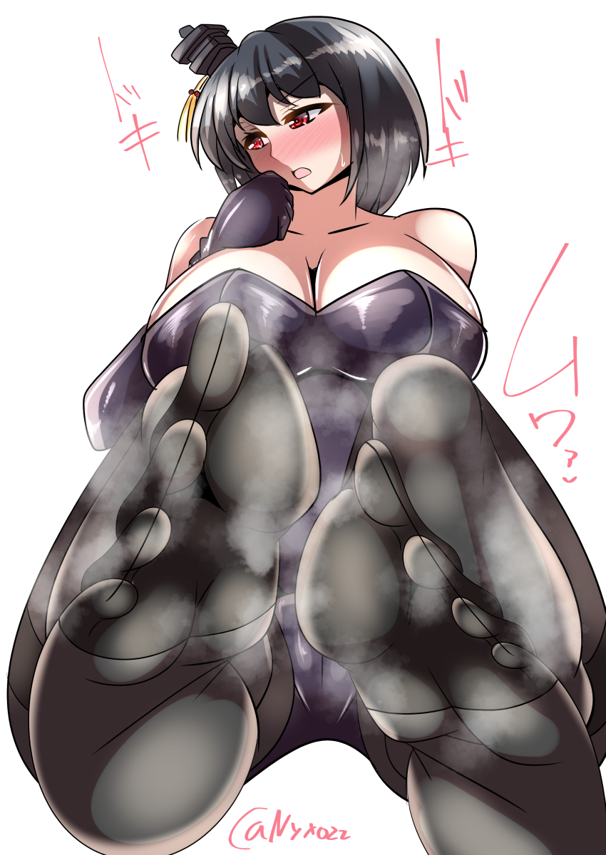 「足裏なんて…不幸だわ…///」 
ムレムレ黒タイツ山城さん(ˇωˇ)
進水日おめでとう!(連続2066日目  
#艦これ版真剣お絵描き60分一本勝負_20251103 
#艦これ版深夜の真剣お絵描き60分一本勝負 
#10000日チャレンジ #めび環んどろ 
#山城進水日 