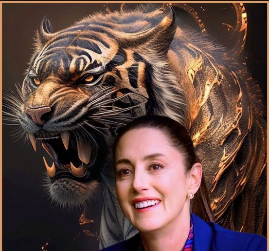 PoncePichardo's tweet photo. Apoyo total a la mujer más valiente e inteligente de México, mi Presidenta Claudia Sheinbaum 👊🏻 

Cuánta con el 80% de aprobación le duela a quien le duela.

#EsUnHonorEstarConClaudiaHoy 
#ClaudiaSheinbaum https://t.co/JeiNyNRIgH