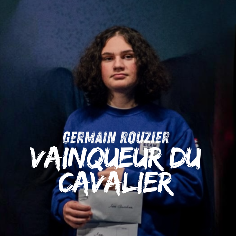 Rouzier Germain, Champion du Cavalier ! Il finit avec 8 points sur 9, avec une performance à 2185 Elo. Un grand bravo à notre nouveau joueur, qui a rejoint le cursus sport-étude de l'ECAM LaSalle !
#chess #lyon