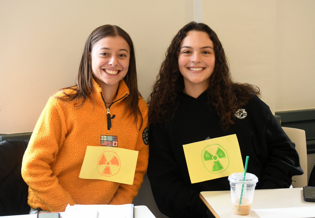 What were you for Halloween? Politics students in 307 (Global Issues) dressed up as nuclear dangers and spies. Happy (belated) Halloween!
