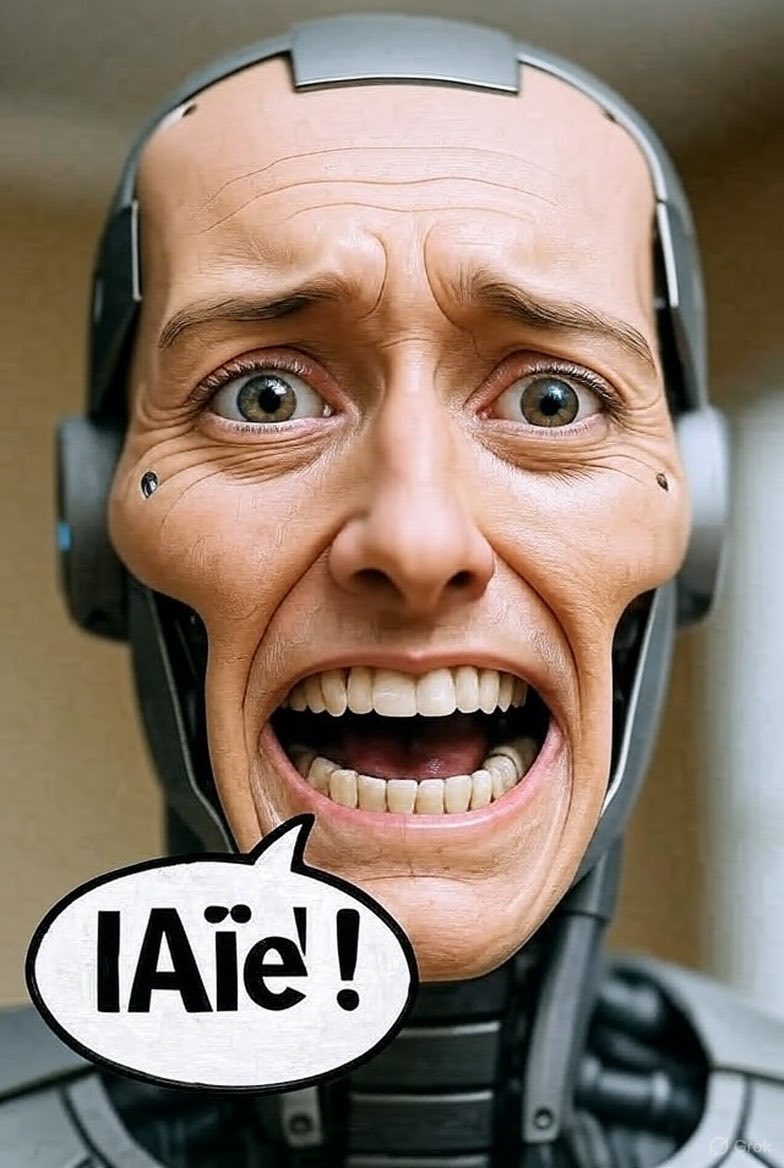 ldupin's tweet image. 🚨 ANNONCE - à tous les dingos de l’#IA, à @lesinrocks (qui m’avaient classé dans les comptes Twitter marrants entre autres pour mes tags comme #mediabug) je lance ce 3 novembre 2025 de l’ère pré-robotique le tag #IAïe… une sorte de #aietech maj 😉🤖 Toutes bêtises welcome !