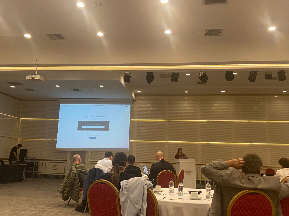 AYBÜ İşletme Fakültesi, Crossref Eğitim Etkinliğine Katıldı

Ankara Yıldırım Beyazıt Üniversitesi İşletme Fakültesi, AYBU Business Journal ekibiyle birlikte “Crossref’in Temel Prensipleri ve Metadata Yönetimi” konulu eğitime katılım sağlamıştır.