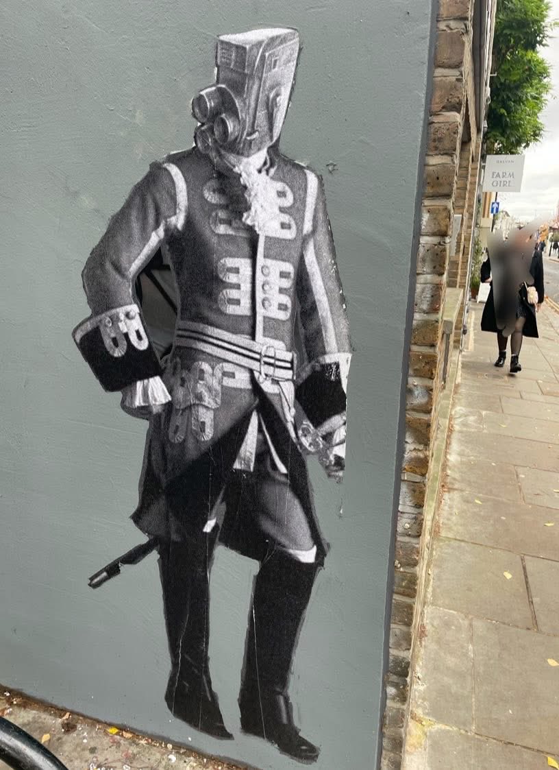 Alex27740737's tweet image. Good to see #codefc  #streetart in #NottingHill
Rather apt considering the farce that is #Digitalid