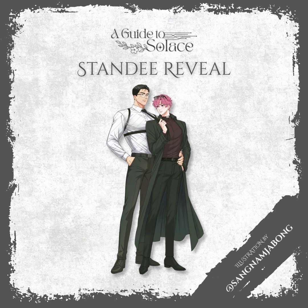 altsterum's tweet photo. ｡ﾟﾟ･｡･ﾟﾟ｡ 
ﾟ。        𝑺𝒕𝒂𝒏𝒅𝒆𝒆 𝑹𝒆𝒗𝒆𝒂𝒍
　ﾟ･｡･ﾟ

Illustration by @sangnamjabong 

Thank you for collaborating with us! 🖤💗

#HamBam #AGuideToSolace https://t.co/VtLXENfjY8