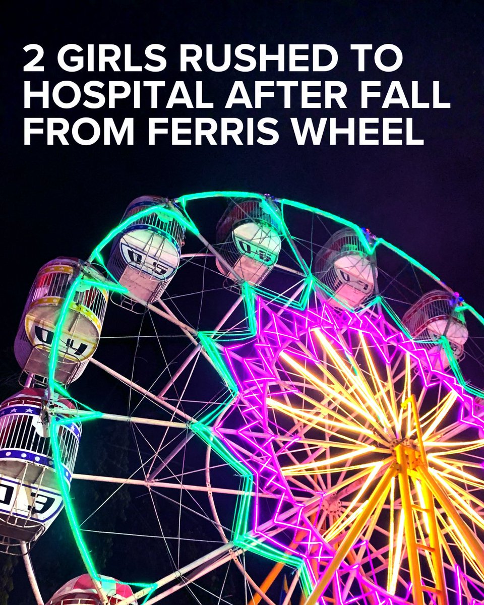 kiii3news's tweet image. Two girls, both under 13 years old, were rushed to the hospital after being thrown from a Ferris Wheel ride in Louisiana: kiiitv.com/article/news/n…
