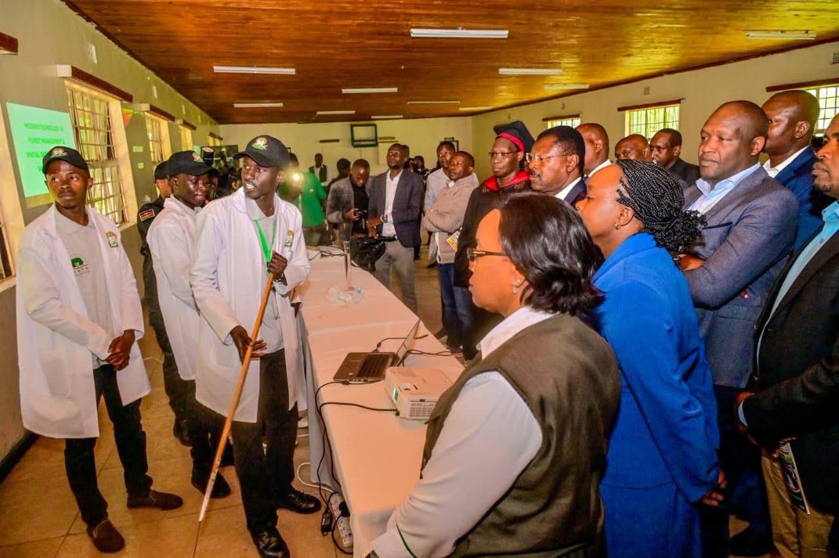 DrMutaiEric's tweet photo. Honoured to host Speaker Rt. Hon. (Dr.) Moses Wetang’ula &amp; CS Dr. Deborah Mulongo at the 48th Graduation of Kenya Forestry Training College Londiani.
As Chair, CoG Education Committee, I urged UASU &amp; the Ministry of Education to resolve the ongoing strike affecting  universities https://t.co/4D9JxGih6f