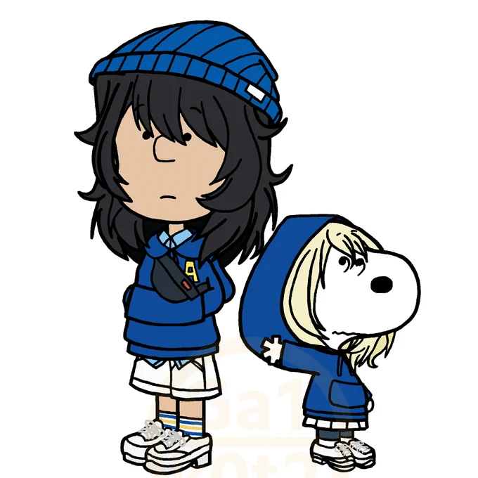 「押田くん、こっそり服を引っ張らないでくれないか?」 (き、君がへまをする前に合図しようと備えているんだ!) 「生地が伸びるんだ。手を握るじゃダメなのか?」 (当たり前だ! 君みたいながさつな人間に引かれたら、私の手が先に伸びてしまう!) 「けど、いつも手が出るのは君の方からだろう」