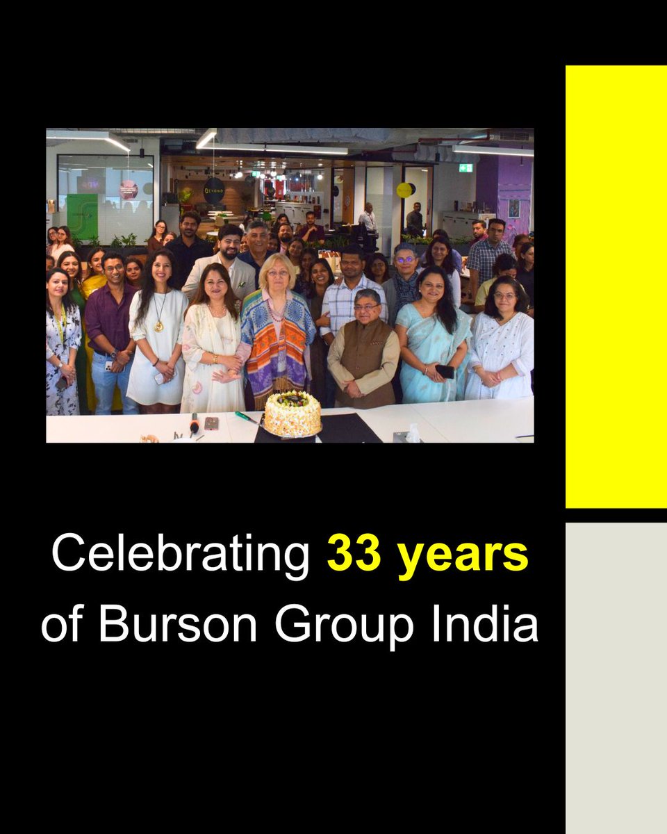 Burson India tweet media