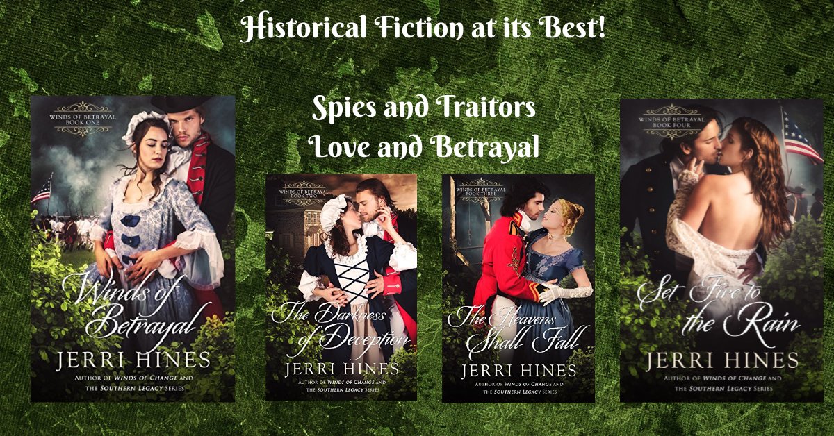 jhines340's tweet image. What Era do you want to step back in Time? #HistoricalRomance #UpcomingRelease Love through the Ages! Comment on the blog post for your chance to Win the complete Winds of Betrayal Series! jerrihines.blogspot.com/2025/11/step-b…