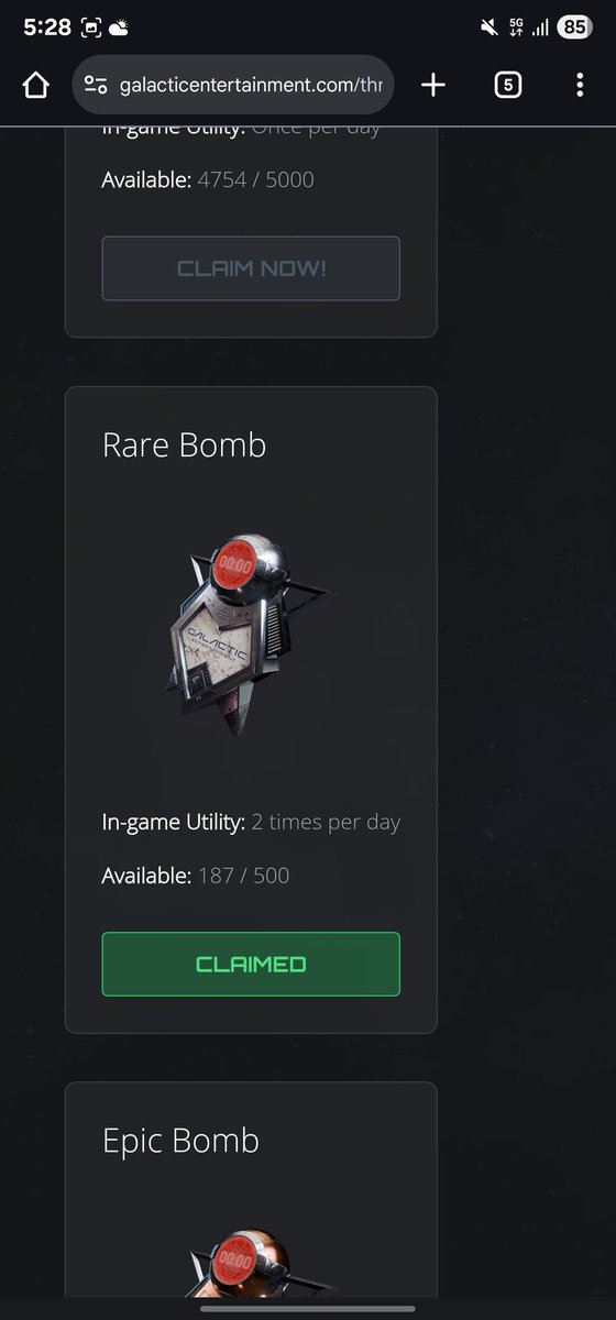 Beljhit_san's tweet image. So I claimed my free Thrust of Obliteration Time bomb from @SOV_thegame last night and I decided to test it out today on a mission.

It was a blast. I was able to take down 10 drones during this mission😅😅 and I got absolutely victorious 😁

Check out my AR gameplay below😌

To…