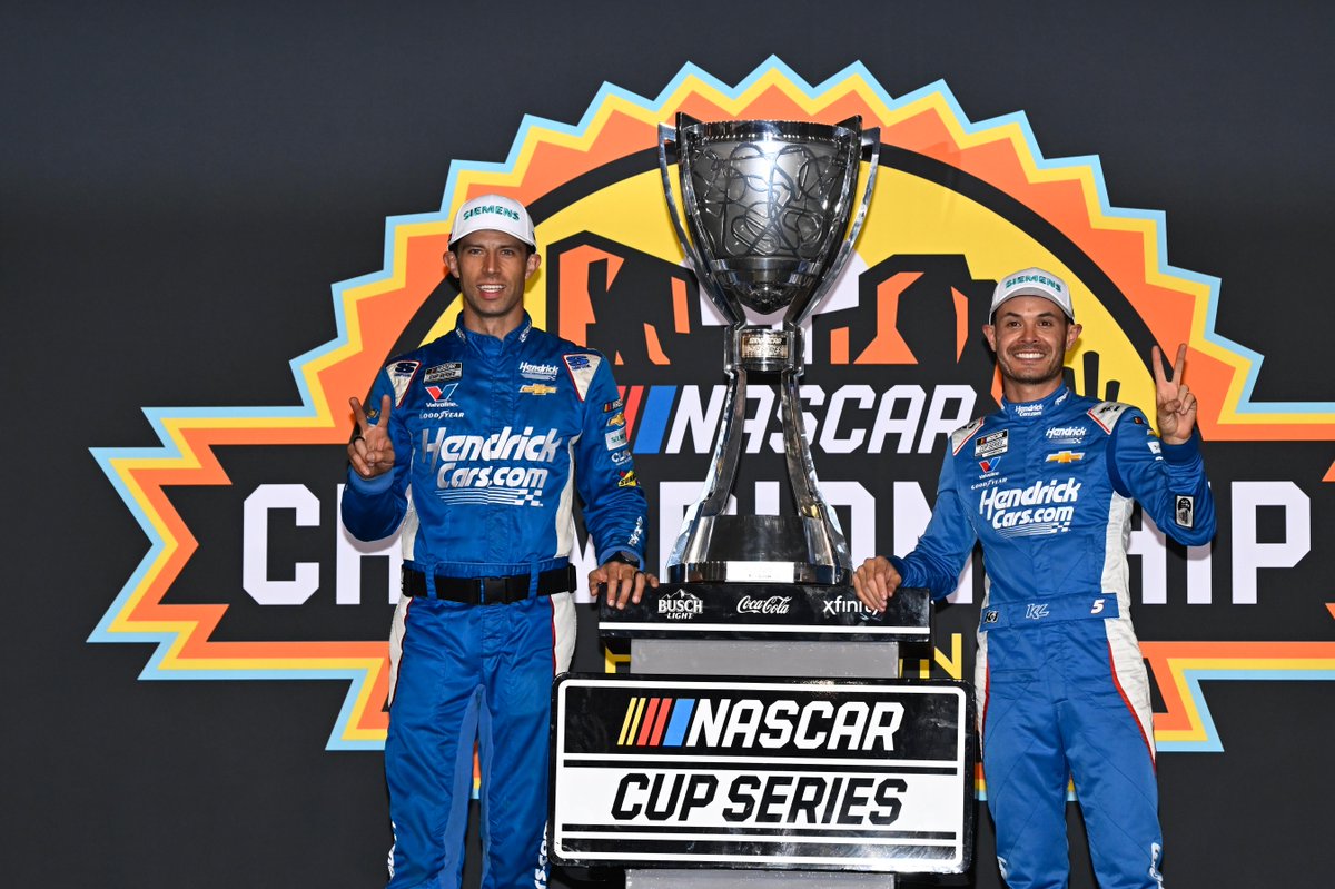 Cup Series Champions! 🍾🎉

Congrats to <a href="/KyleLarsonRacin/">Kyle Larson</a> and @teamhendrick on winning the 2025 NASCAR Cup Series Championship at Phoenix Raceway! 🏆

Proud to be their Exclusive PLM Provider and Official PLM Software Technology Partner.