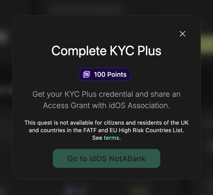 azukisaneth's tweet photo. 💯Today, I'll be talking about the new features coming to @idOS_network.

2 New missions.
We're connecting an XRPL and a Near wallet (Gem Wallet &amp; Meteor Wallet).
We also need to complete KYC Plus. We'll earn a total of 140 points for these.

@wallchain
 https://t.co/26zwtvo427 https://t.co/ZRsJC32dF7