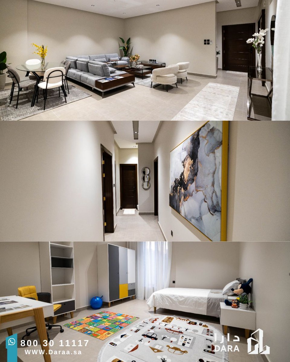 DaraRealEst's tweet image. اختر السكن اللي يليق بك.
موقع مميز – تصميم حديث – جودة عالية.
لكجري 29 – المحمدية

تواصل معنا: 800301117
الموقع  الإلكتروني: daraa.sa