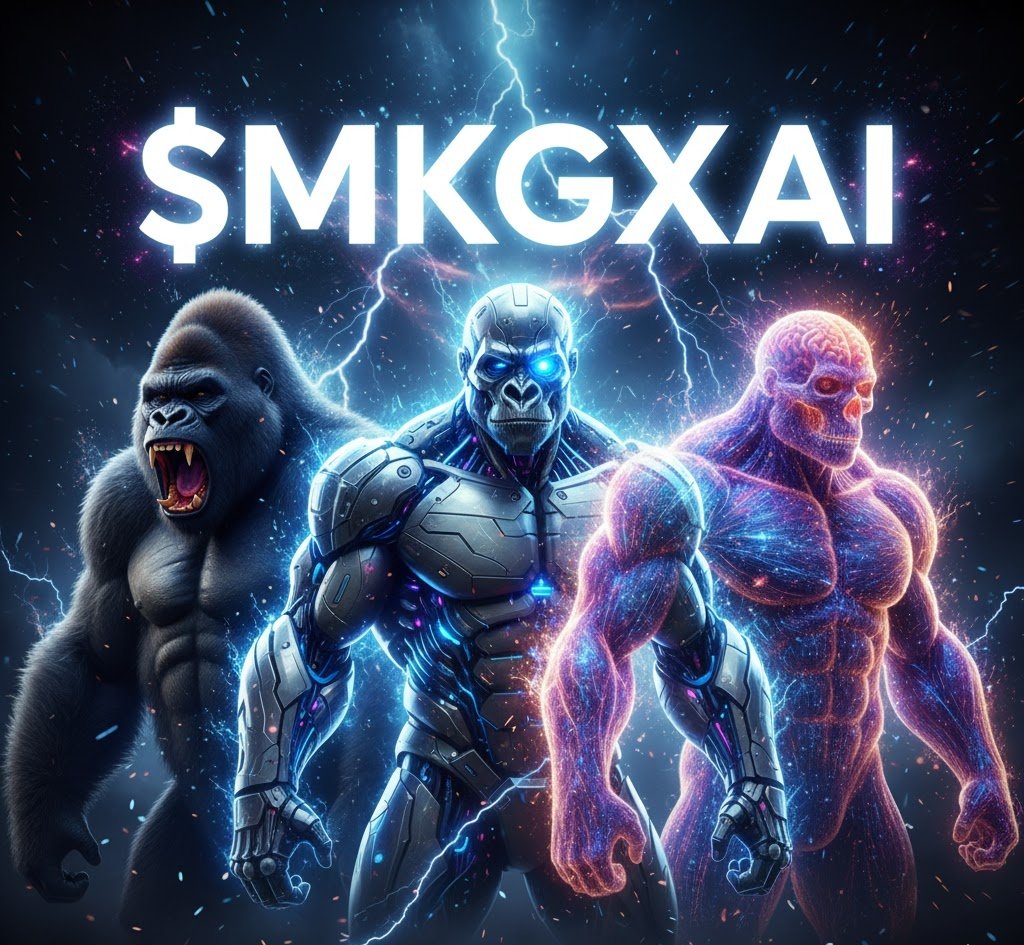megakongnetwork's tweet photo. 😈💻 The only thing scarier than AI is missing the $MKGXAI presale.
Join before the code closes 🧠
#MKGXAI #CryptoLaunch https://t.co/A4qTMGZd3e