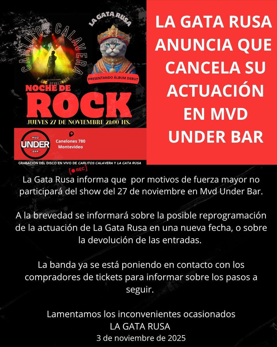 La Gata Rusa (@lagatarusarock) on Twitter photo 