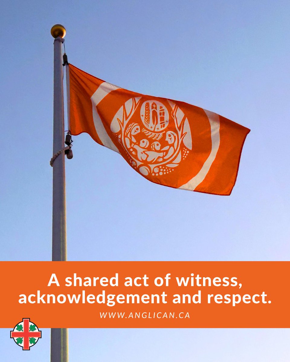 A conversation at Sacred Circle this summer, between a survivor and the Primate, planted the seed for a Church-wide vision. Each parish displaying a Survivors’ flag carries that conversation forward. anglican.ca/tr/survivors-f…