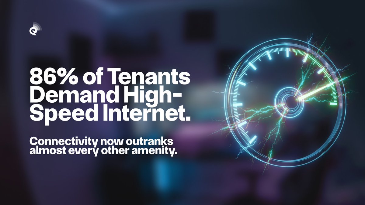 Did you know high-speed internet now ranks higher than in-unit laundry or parking for today’s renters? 🛜

A 2024 NMHC (<a href="/ApartmentWire/">NMHC</a> ) and <a href="/GraceHill/">Grace Hill, Inc.</a>  survey found that 86% of residents won’t sign a lease without reliable, high-speed connectivity - and 90% see it as essential