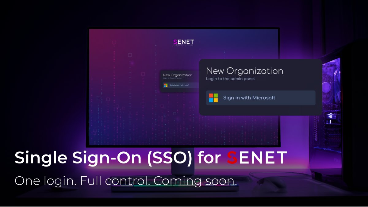 SENET continues to strengthen its clients’ security posture. This time, by introducing Single Sign-On (SSO) support for both the Centralized Administrative Panel (CAP) and user Shell interfaces.

The upcoming SSO functionality will allow seamless and secure access through