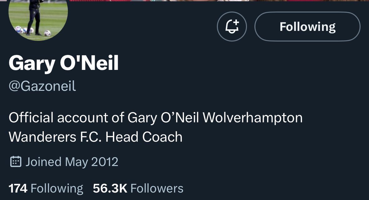 he waited so long to change his bio that it became relevant again …… master of the long game