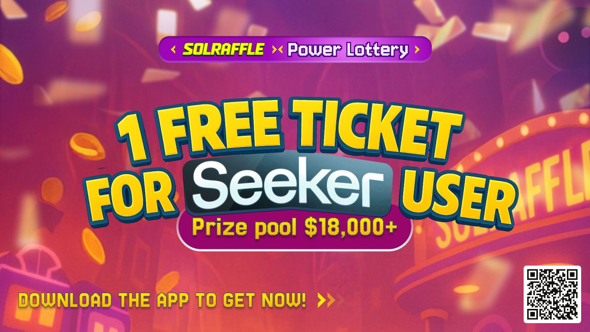 🎟️ FREE TICKETS for SEEKER USERS!

Claiming your FREE $18K+ Power Lottery Ticket on <a href="/raffledotsol/">Sol Raffle</a> is now EASIER!

Simplified Steps:
1/ Review SOL Raffle on @SolanaMobile Dapp Store.
2/ CLAIM DIRECTLY on SOL Raffle.

➡️  solraffle.xyz/give-away