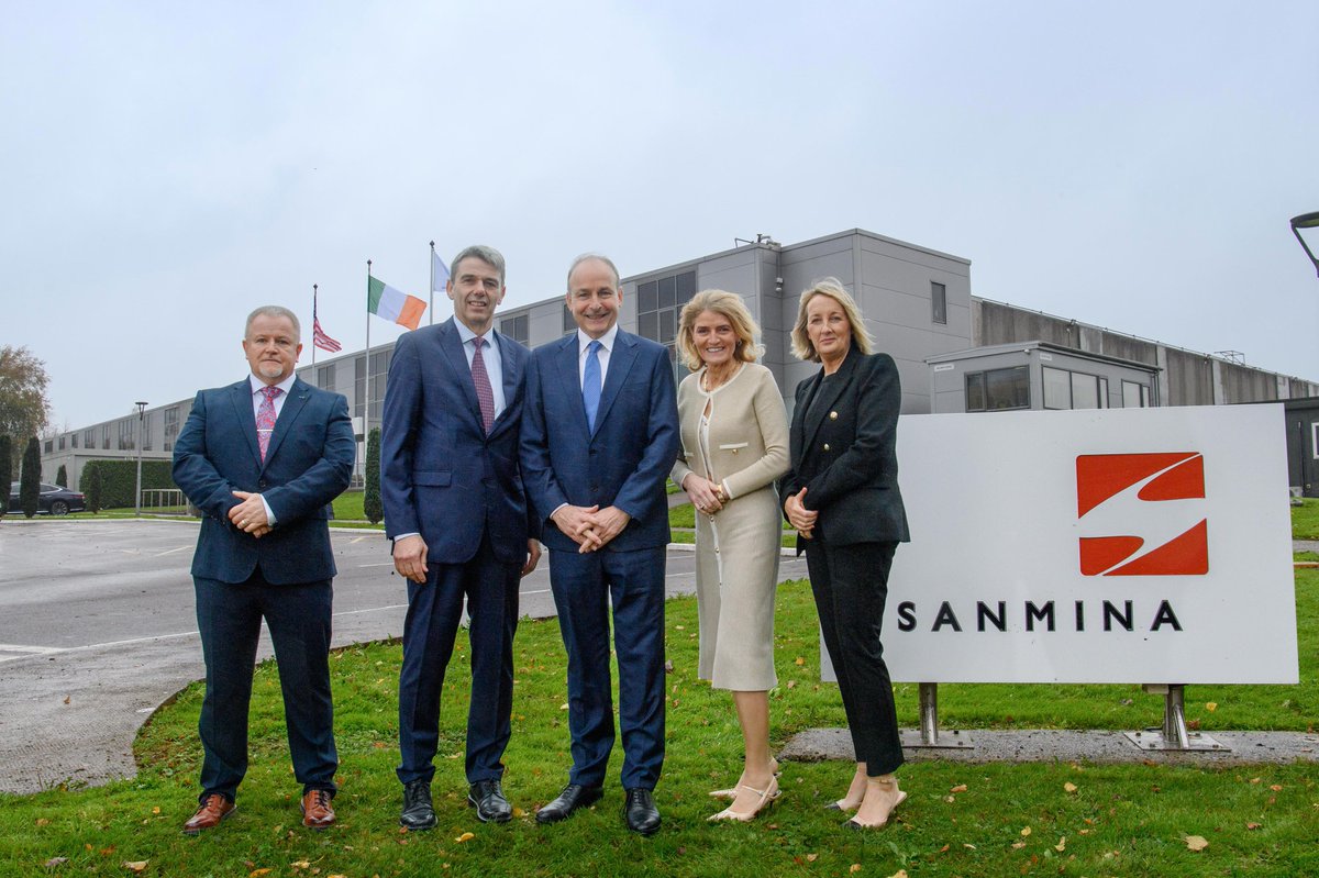 IDAIRELAND's tweet image. Sanmina Corporation announces an expansion of its Fermoy medical facility in North #Cork. The investment is expected to create up to 150 highly skilled new jobs, with recruitment already underway. 

Read more here: idaireland.com/latest-news/pr…

#InvestInIreland #InvestInExtraordinary