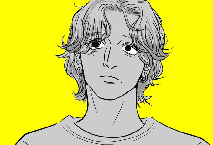 RP 品場諸友さん(しろくま舎)のアンソロジーに、サイゼで飯を食べるだけの男女漫画を寄稿してますー!お手に入れて是非に (添付画像はイメージ固める時に描いたイラストだよ)