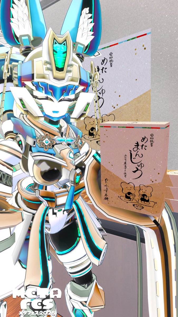 Neley999's tweet photo. 私が好んで使用させて頂いているアバター

@concept_kiyo_X さん作
「フォニクス零式」がメタフェスにて展示中です🦊

圧倒的な尻尾のボリューム（本数変更可）と拘りのカラバリと可動域を是非一度試してみてください！ロボはいいぞ！！

場所:WATER-night/Aホール 1F

#CONCEPTBOX
#METAFES  #VRChat https://t.co/pamEZDytlP