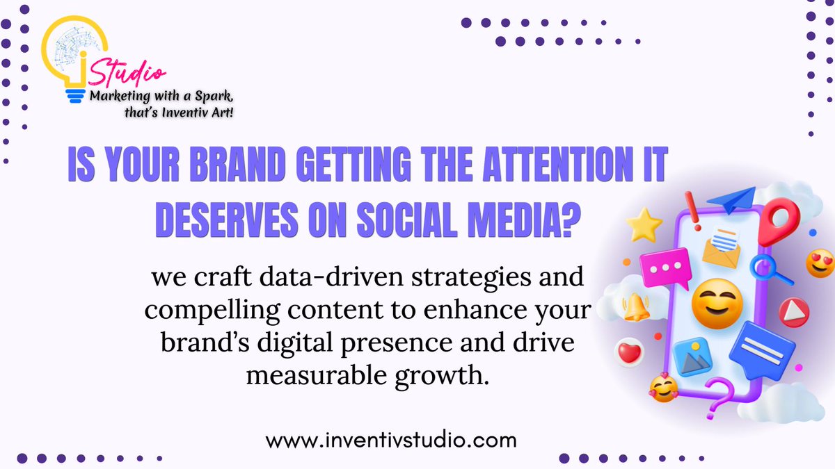 InventivTechno's tweet image. Is your brand getting the attention it deserves on social media? At iStudio, we craft datadriven strategies and compelling content that cut through the noise and spark real engagement.
inventivstudio.com 
#SocialMediaMarketing #DigitalPresence #ContentThatConverts #Marketing
