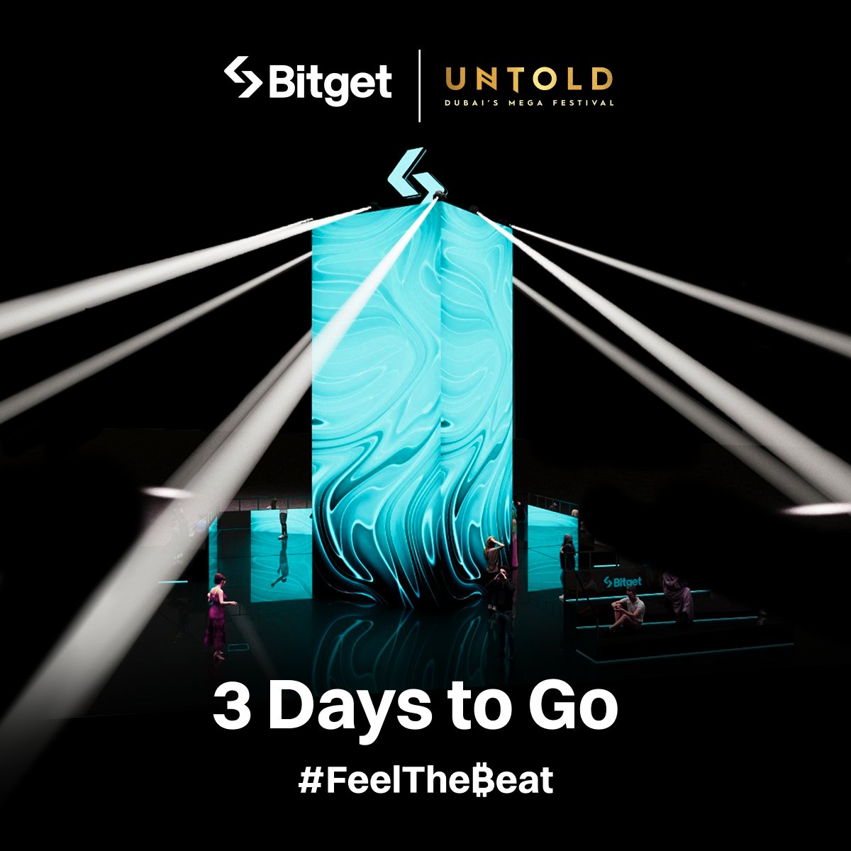 bitget's tweet image. 3️⃣ days to go &apos;til @UntoldFestival Dubai!

The #Bitget monument tower will be packed with games &amp;amp; surprises for everyone! 🗼

#EventWithBitget #FeelTheBeat