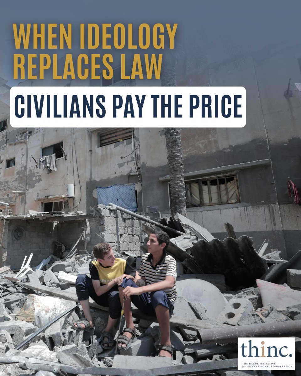 When Hamas rules, chaos reigns.
Law collapses, civilians suffer, and peace becomes impossible.
Read how Gaza’s reality exposes the limits of international law.

thinc-israel.org/articles/phase…