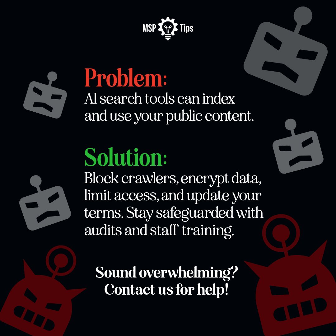 PileusTech's tweet image. bit.ly/42ZlT9c
#PileusTechnologies #J2Technologies #CyberSecurity #SMBtips