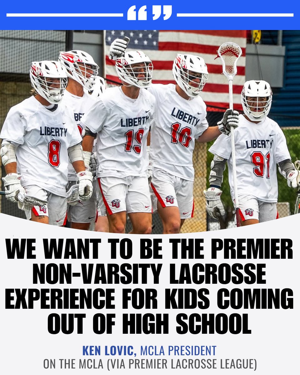 MCLA President and Georgia Tech HC Ken Lovic was recently featured in an <a href="/PremierLacrosse/">Premier Lacrosse League</a> article. Link to full story in our bio.