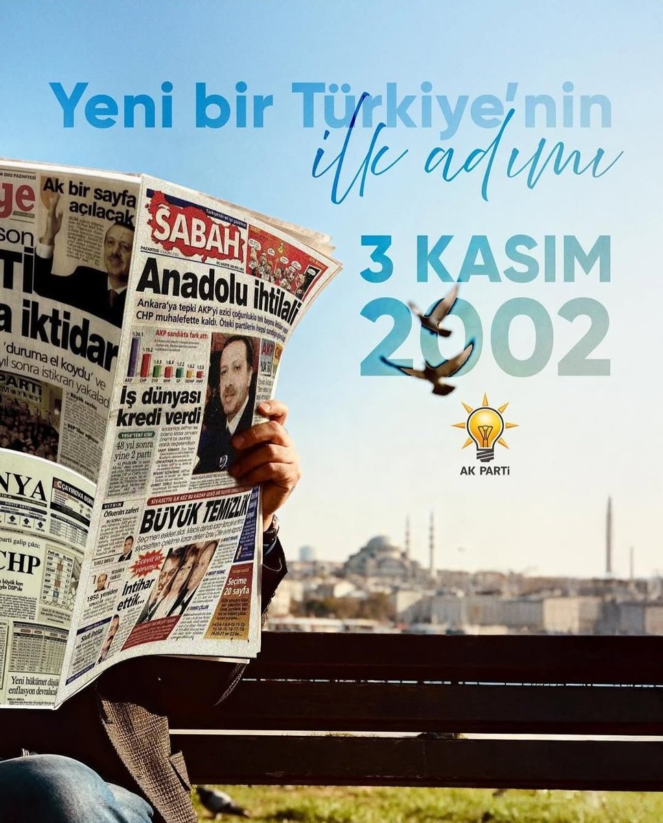 AK Parti, iktidara gelişinin 23. yılını kutluyor. #3KASIM2002
