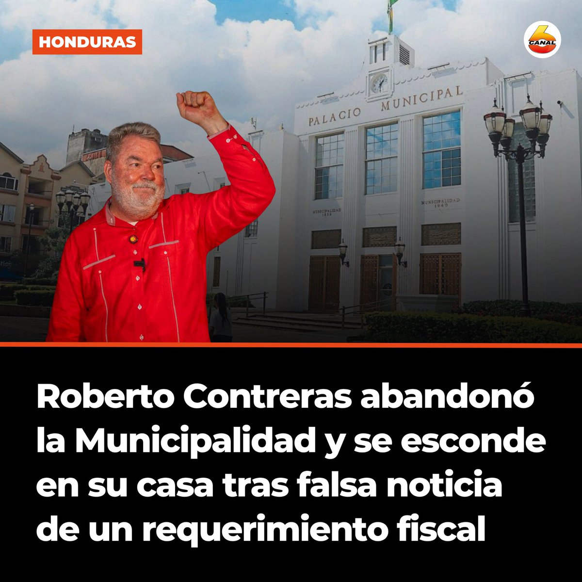#NOTICIA | 🚨 En plena sesión de trabajo con los gerentes municipales, el alcalde de San Pedro Sula se paró y salió corriendo, abandonando la Municipalidad tras ser informada de un falso requerimiento fiscal en su contra y orden de captura.

- El edil se montó a su carro y salió