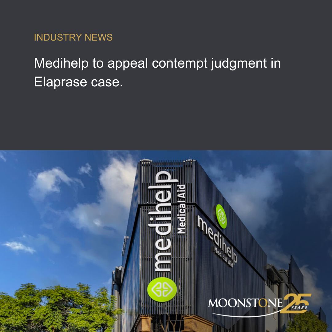 MoonstoneInfo's tweet image. Contempt ruling in Medihelp Elaprase case set for appeal.

Medihelp says it will challenge the judgment while the cost of Elaprase awaits a final decision by the CMS Appeal Board. 

Read more: moonstone.co.za/medihelp-to-ap… 

#Medihelp #Elaprase #HunterSyndrome #RareDiseasesSA