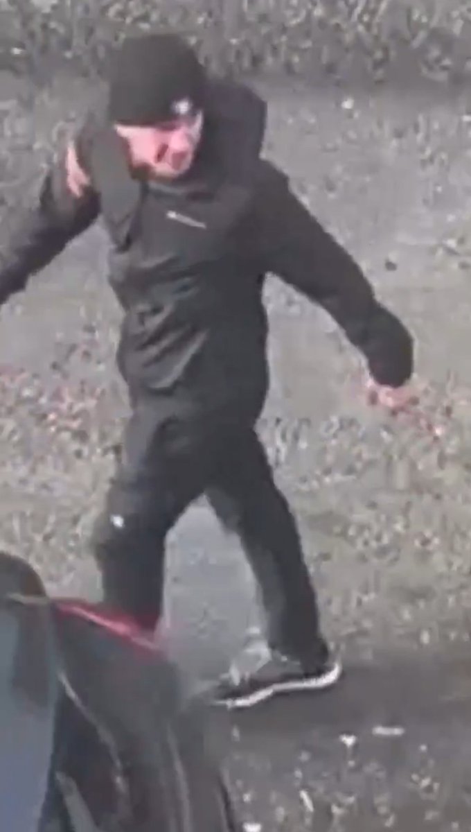 What a nasty and horrible assault from an evil scumbag cretin, get him caught and brought to justice, unprovoked attack on what appears to be an elderly man, minding his own buisness just trying to flag down a bus, if that was your pal you'd have weighed him in yourself.